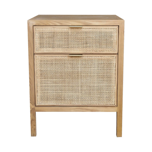 Rattan Filing Cabinet - Natural