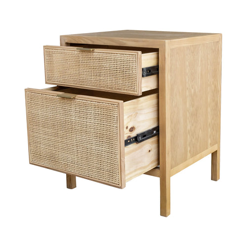 Rattan Filing Cabinet - Natural