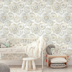 Bohemian Peel & Stick Wallpaper - Tan