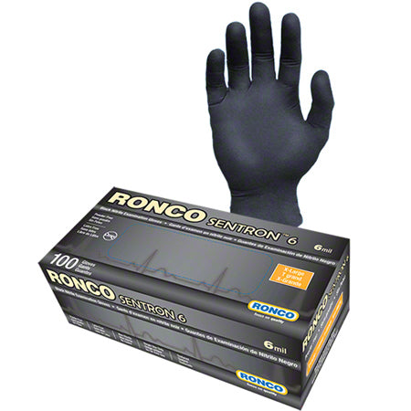 Disposable Nitrile Gloves 6mil 100pk