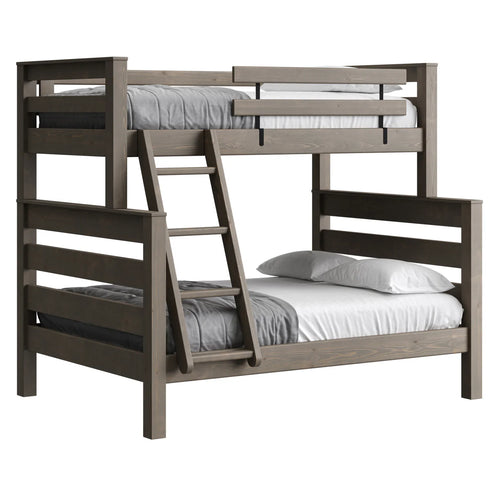 Crate Designs TimberFrame Bunk Bed - Twin Over Full With Ladder