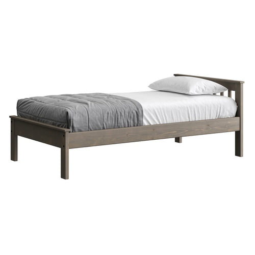 Mission Bed - 29in Headboard, 17in Footboard
