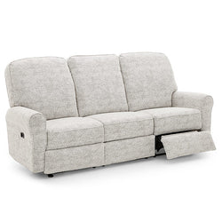 Josey Space Saver Recliner Sofa - Parchment