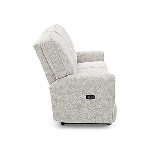 Josey Space Saver Recliner Sofa - Parchment