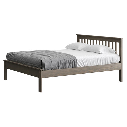 Mission Bed - 29in Headboard, 17in Footboard