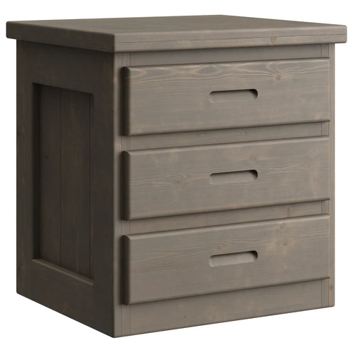 Crate Designs Nightstand - 24" Tall with 3 Drawers