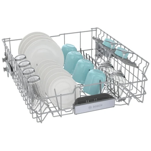 Bosch Dishwasher 24" Built-in Pocket Handle 800 Series W/3 Racks - Ss