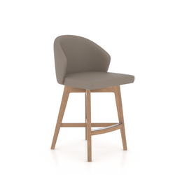 Downtown Counter Stool - 25 Pecan Washed / Leather ZN