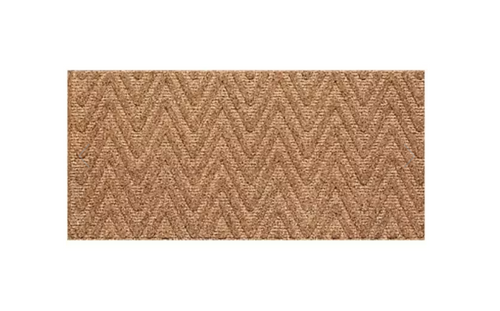 Embossed Chevron Coir Door Mat