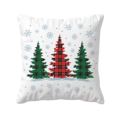 Christmas Trees Decorative Pillow - 20" x 20"