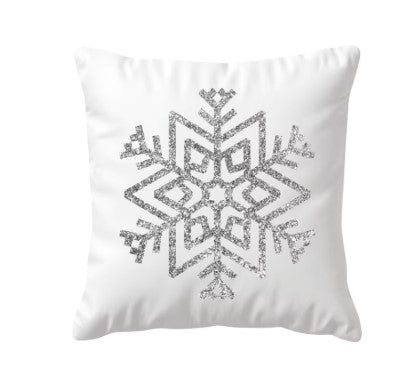 Snowflake Decorative Pillow - 20" x 20"