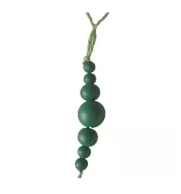 Wooden Bead Ornament 10"