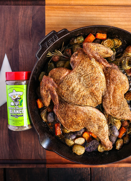 Meat Church: Garlic & Jalapeño Blanco Seasoning