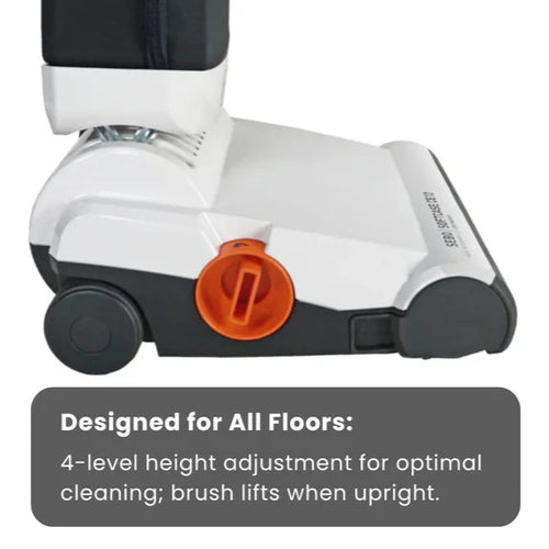 SEBO SoftCase CE12 Lightweight Upright Vacuum