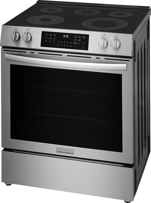 Frigidaire Gallery 30'' Front Control Electric Range with Total Convection