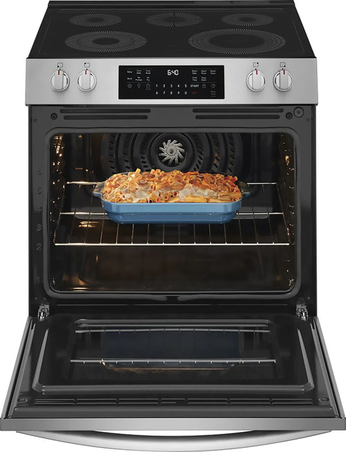 Frigidaire Gallery 30'' Front Control Electric Range with Total Convection