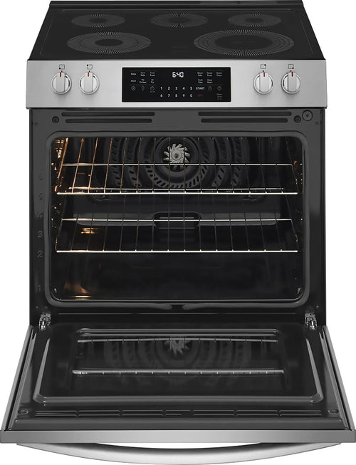 Frigidaire Gallery 30'' Front Control Electric Range with Total Convection