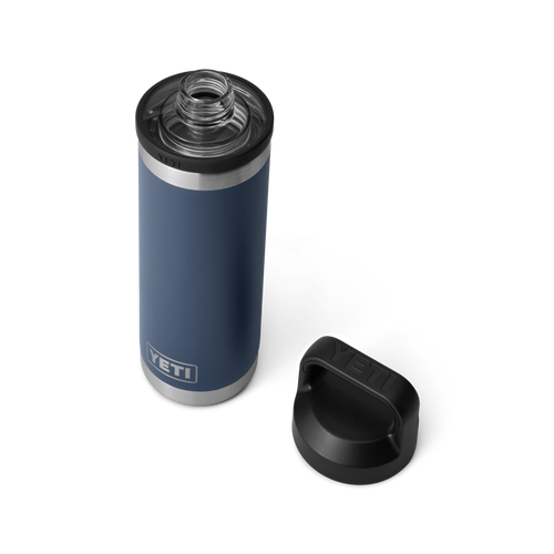 Navy Blue Yeti 18 oz Rambler 