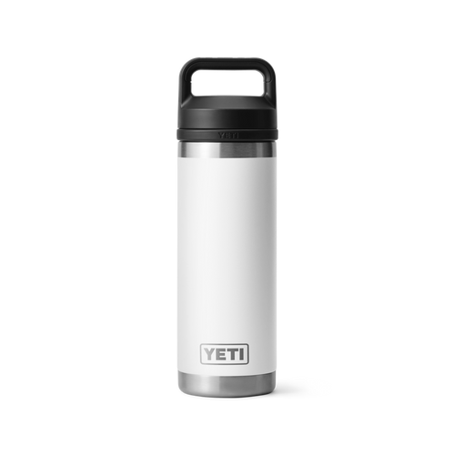 White Yeti 18 oz Rambler 