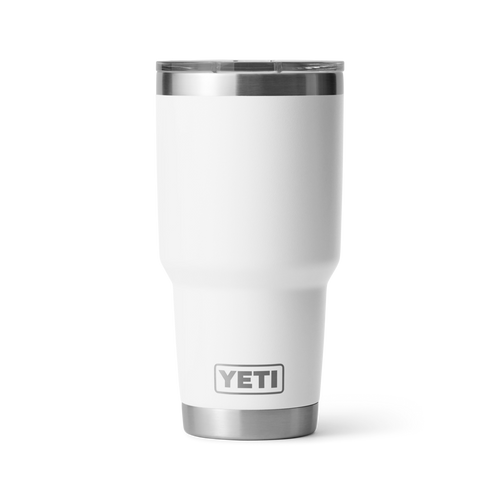 White Yeti Rambler 30 oz