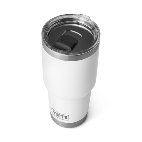 White Yeti Rambler 30 oz