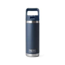 Yeti Rambler 18 oz Water Bottle with Colour-Matched Straw Cap