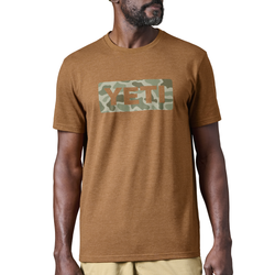 Yeti Camo Logo Badge T-Shirt