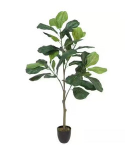 Potted Artificial Fiddle Leaf Tree - 48"