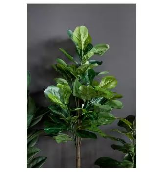 Potted Artificial Fiddle Leaf Tree - 48"