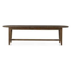 Alfie Dining Table 110"- Waxed Pine