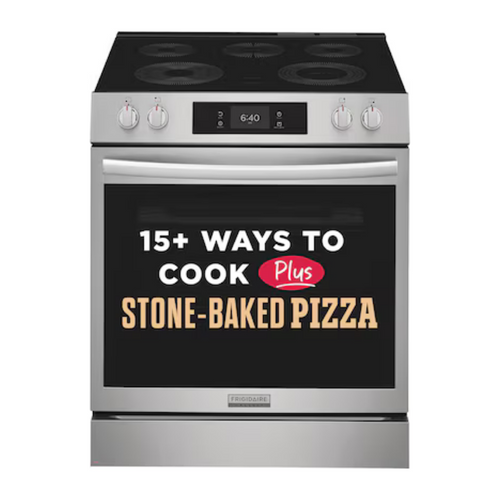 Frigidaire Gallery 30" 6.2 Cu. Ft. Electric Range with Stone-Baked Pizza Mode
