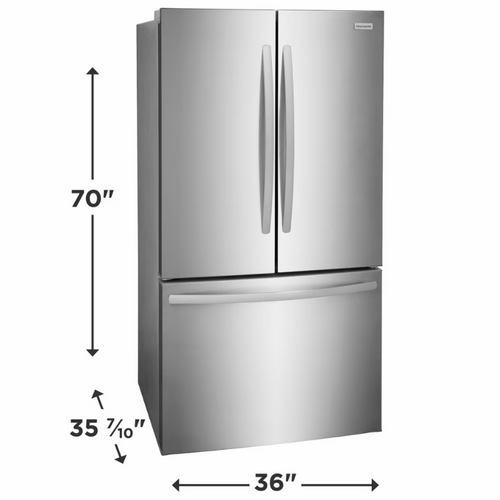 Frigidaire 28 Cu. Ft. Standard-Depth French Door Refrigerator - SS