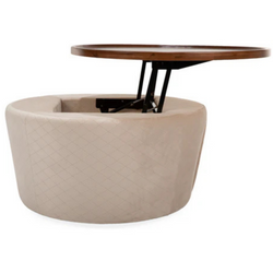 Decor-Rest Ottoman - Laly Sand