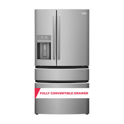 Frigidaire Gallery 26.3 Cu. Ft. Standard-Depth 4-Door French Door Refrigerator - SS