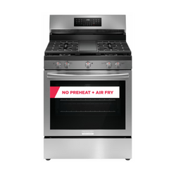 Frigidaire Range 30" Gas 5.1 Cu. Ft. W/total Convection - Rear Control - Stainless Steel