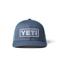 Yeti Logo Badge Trucker Hat Indigo