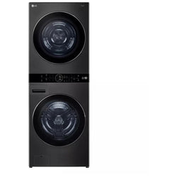 LG  Laundry Center, Ventless Heat Pump, Black Stainless Steel