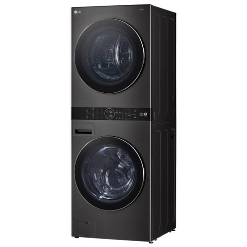LG  Laundry Center, Ventless Heat Pump, Black Stainless Steel