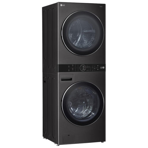 LG  Laundry Center, Ventless Heat Pump, Black Stainless Steel