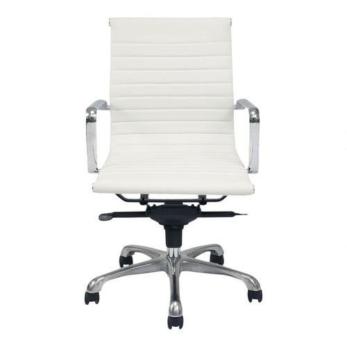 Omega Swivel Office Chair - White