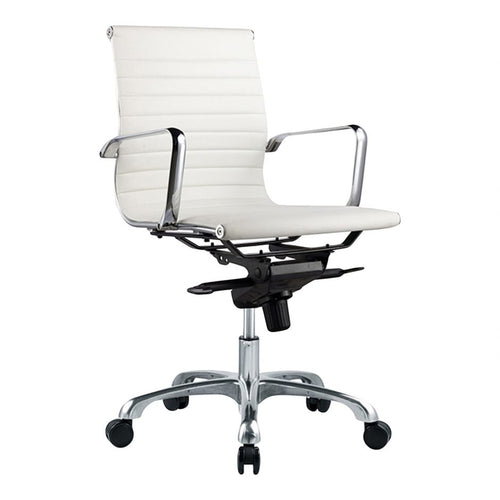 Omega Swivel Office Chair - White