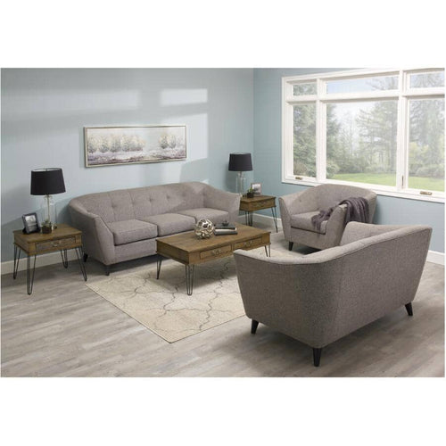 Aman Loveseat - Fabric: Hotel California 019