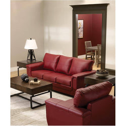 Madras Crimson Loveseat