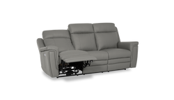 Palliser Asher Power Reclining Sofa with Power Headrest - Bali Harvest Leather