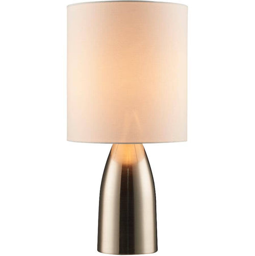 Ashley Brushed Steel Table Lamp