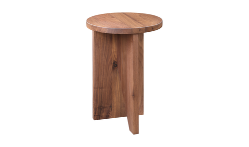 Grace Accent Table Walnut Brown