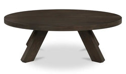 Alden Coffee Table - Cool brown