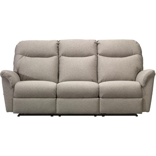 Caitlin Space Saver Reclining Sofa - Silver