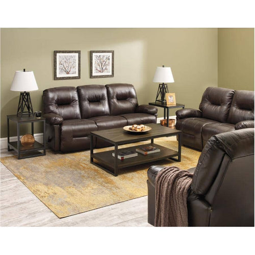 Zaynah Reclining Sofa - Walnut