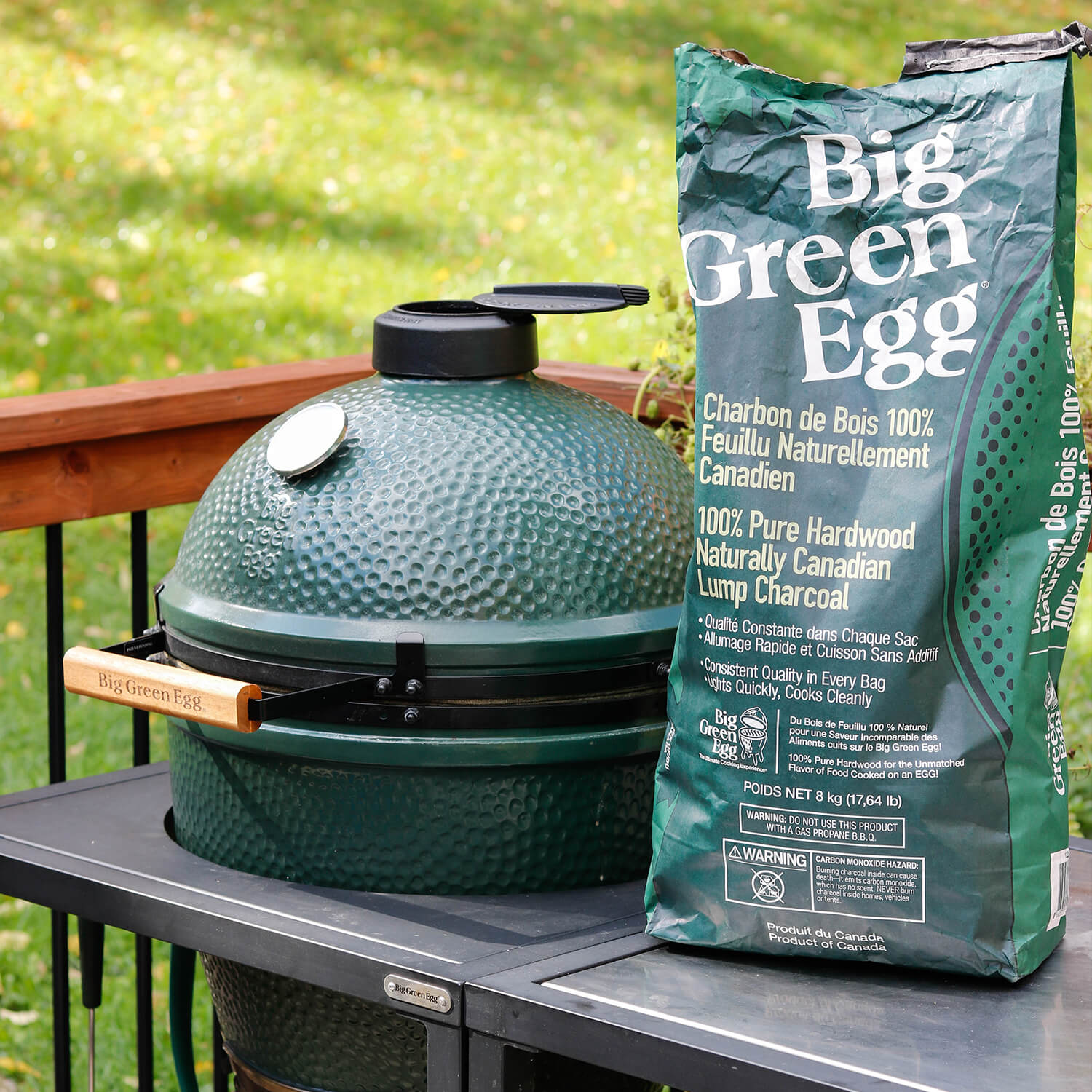 Big Green Egg 100 Natural Lump Charcoal Canadian Maple